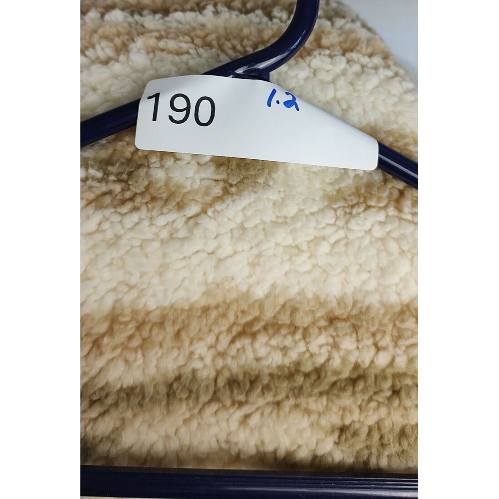 Old Navy Womens XL Sherpa Fleece‎ Jacket Full Zip Southwestern Tan Cream - Picture 9 of 9